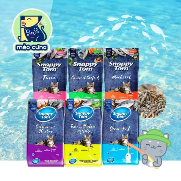 Hạt Snappy Tom 1.5kg – Có Tốt Cho Mèo Lớn Không? Đánh Giá Chi Tiết
