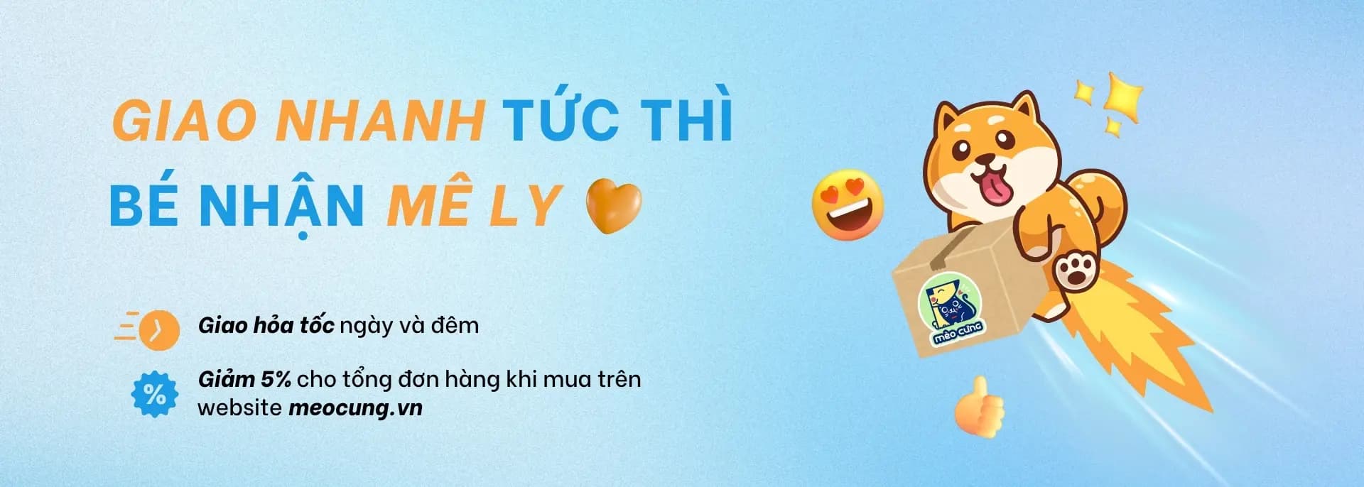 Banner Mèo Cưng