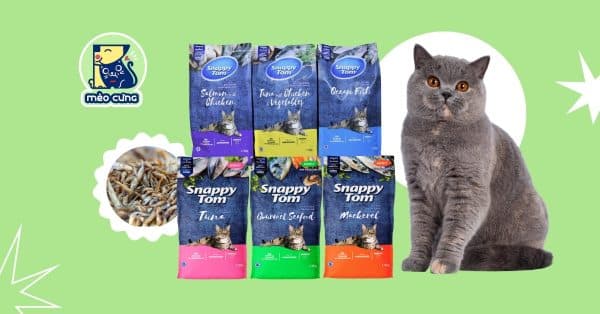 Hạt Snappy Tom – Giải pháp dinh dưỡng toàn diện cho mèo lớn