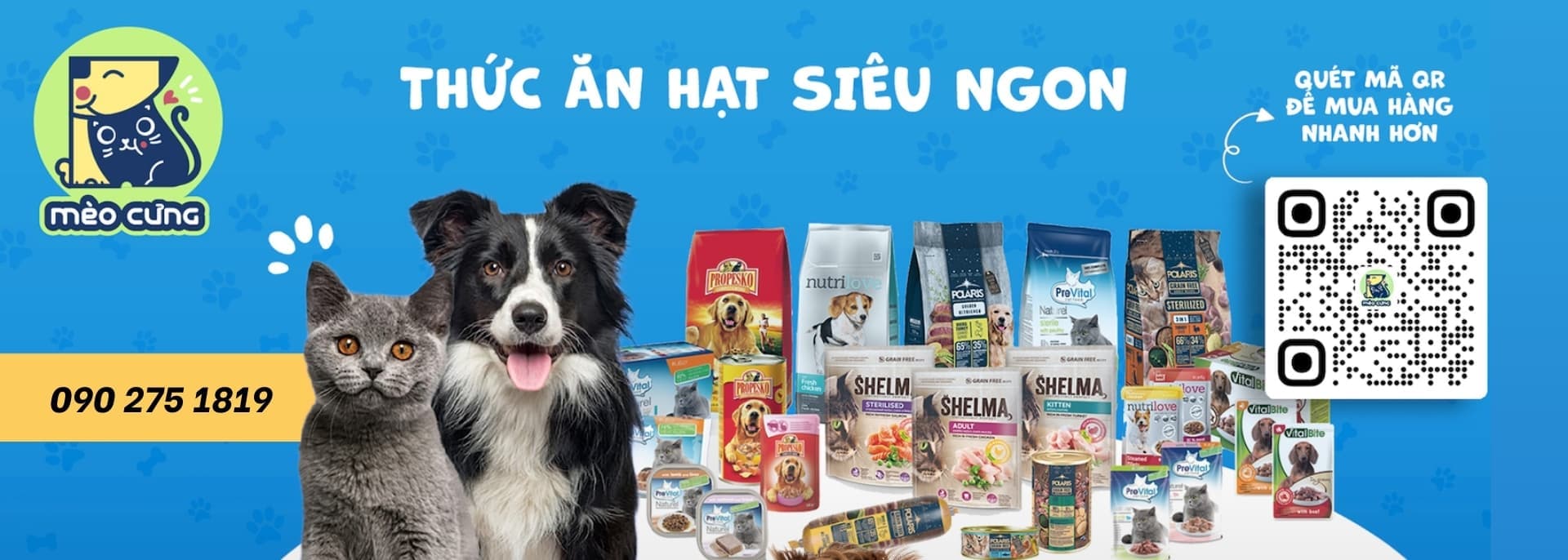 Banner Mèo Cưng
